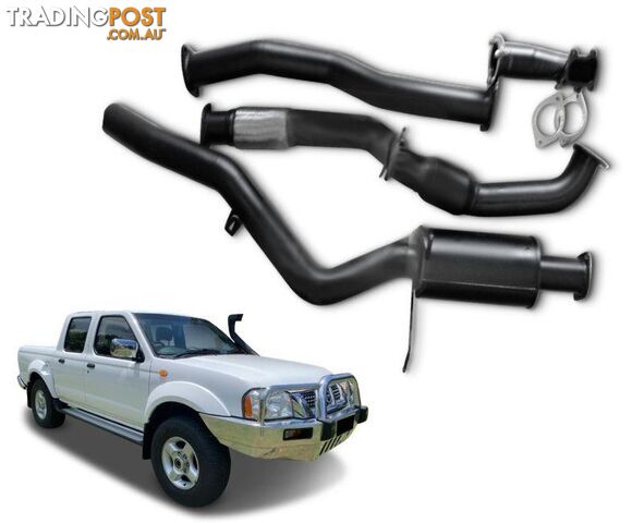 3" Turbo-Back Stainless Steel Exhaust System for 3.0lt Nissan Navara D22 Ute...