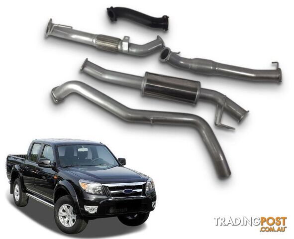3" Stainless Steel Turbo-Back Exhaust System for 3.0lt PJ, PK Ford Ranger &...