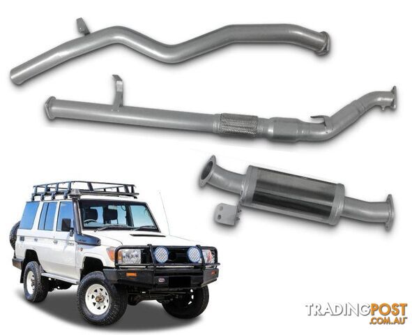 - No Catalytic Converter - Large Muffler - Quiet Note