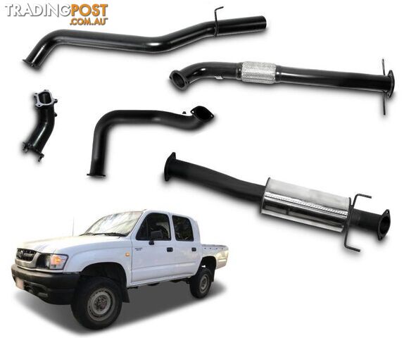 3" Turbo-Back Stainless Steel Exhaust System for 3.0lt Naturally Aspirated DTS...