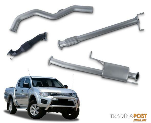 3" Turbo-Back Stainless Steel Exhaust System for 2.5lt Turbo Diesel Mitsubishi...