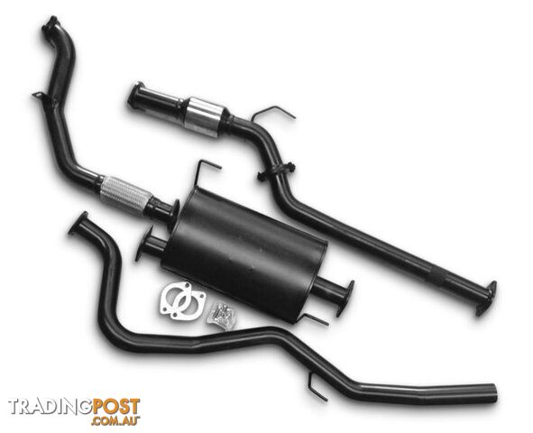 - No Catalytic Converter - Large Muffler - Quiet Note