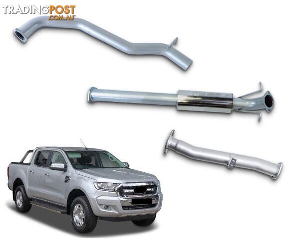 3" Stainless Steel DPF-Back Exhaust System for 3.2lt PX Ford Ranger (10/2016 -...