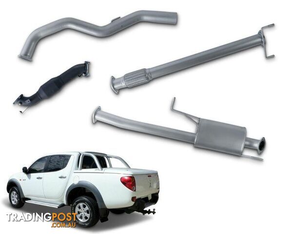 3" Turbo-Back Stainless Steel Exhaust System for 3.2lt Turbo Diesel Mitsubishi...