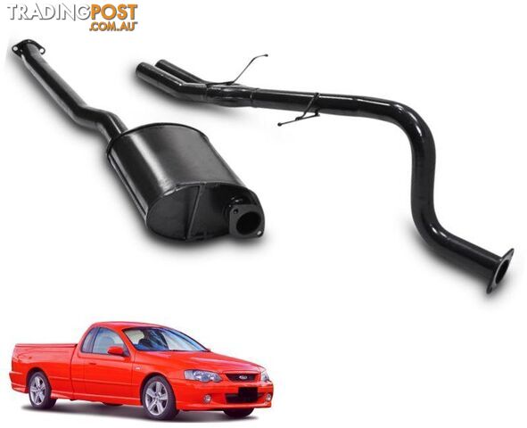 2.5" Performance Exhaust System for 6 Cylinder BA, BF Ford Falcon Ute with Twin Outlet (Racing System) - 