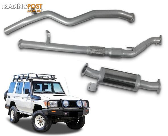 - No Catalytic Converter - Small Muffler - Medium Note