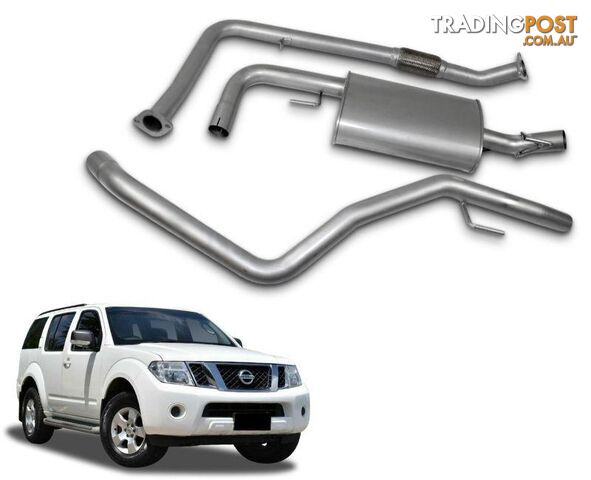 - No Catalytic Converter - Large Muffler - Quiet Note