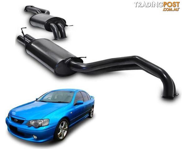 2.5" Twin Performance Exhaust System for BA XR6T, XR8 Ford Falcon Sedan with Twin Outlet - 