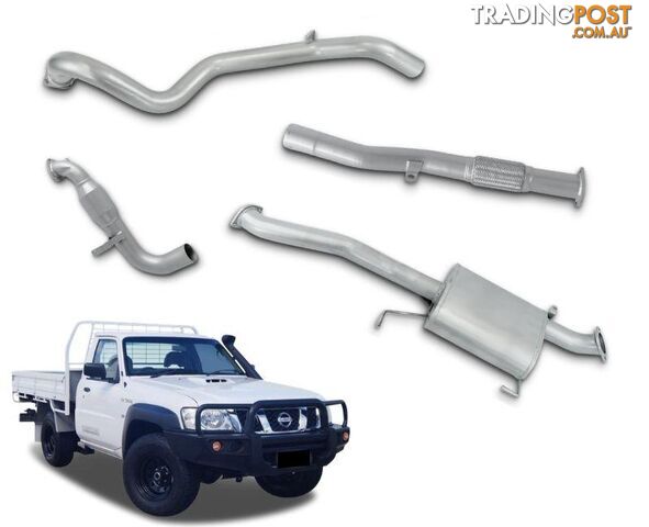 3" Turbo-Back Stainless Steel Exhaust System for 3.0lt Common Rail Nissan Patrol...