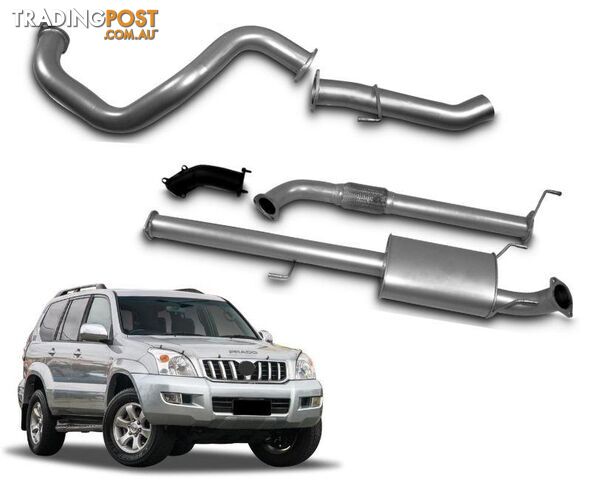 3" Turbo-Back Stainless Steel Exhaust System for 3.0lt Direct Injection Toyota...