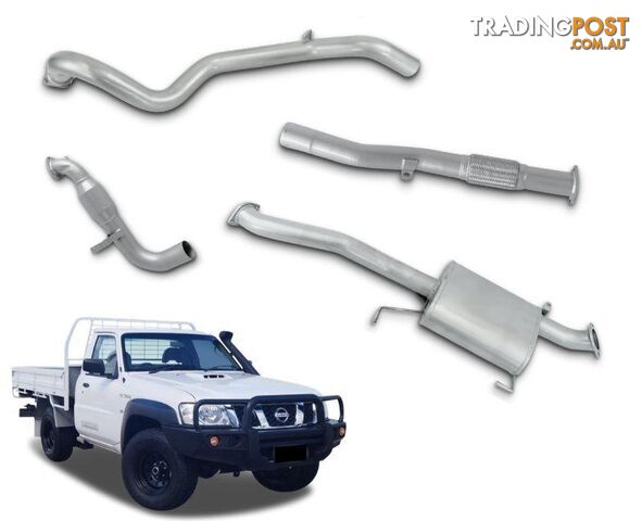 - No Catalytic Converter - Large Muffler - Quiet Note
