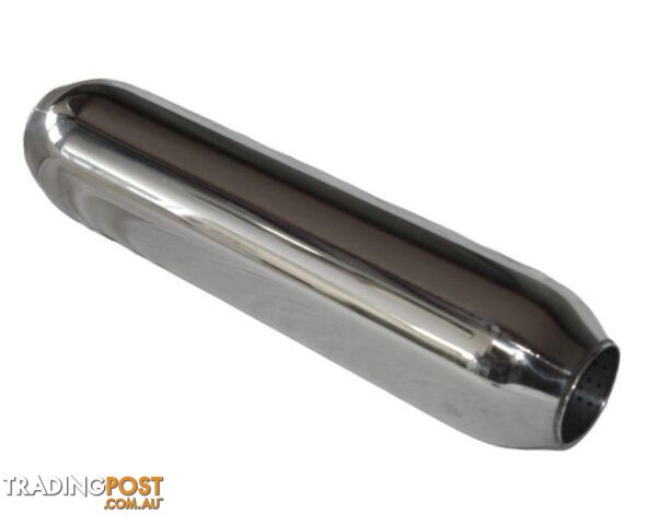 15 Inch Stainless Steel Super Dog with 1.75 Inch Perforated Centre Tube -