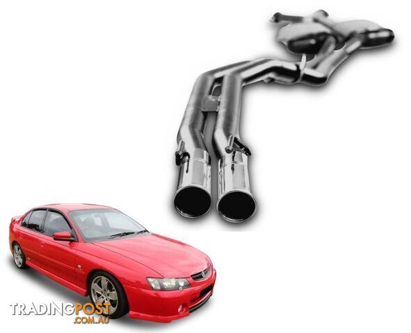 2.5" Twin Performance Exhaust System for 5.7lt 8 Cylinder VY Holden Commodore...