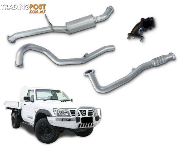 - Large Muffler - Quiet Note - Cerachrome Stainless Steel Dump Pipe