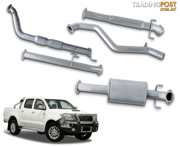 - No Catalytic Converter - Large Muffler - Quiet Note