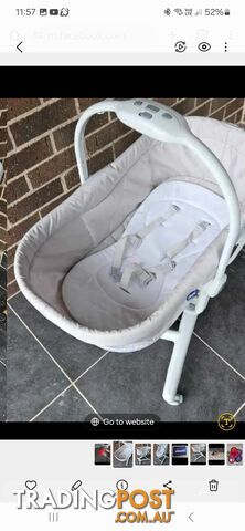 Chicco 4 in 1 Baby High Chair and Bassinet