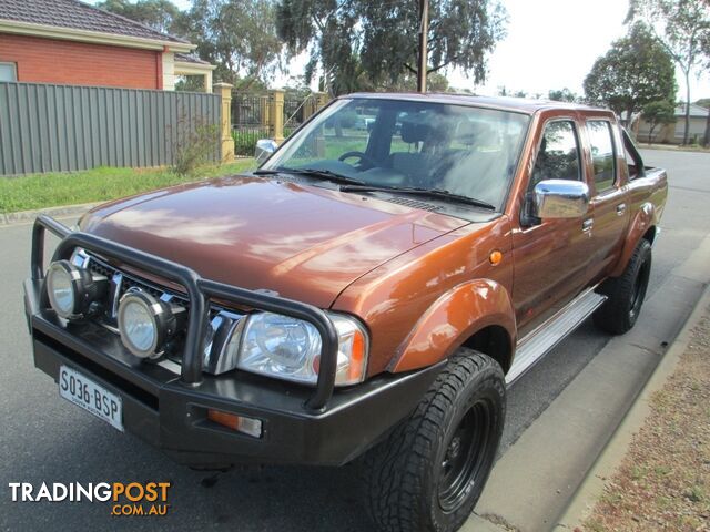 2005 Nissan Navara D22 S2 ST-R Utility Dual Cab 4dr Man 5sp 4x4 3.0DT  Utility