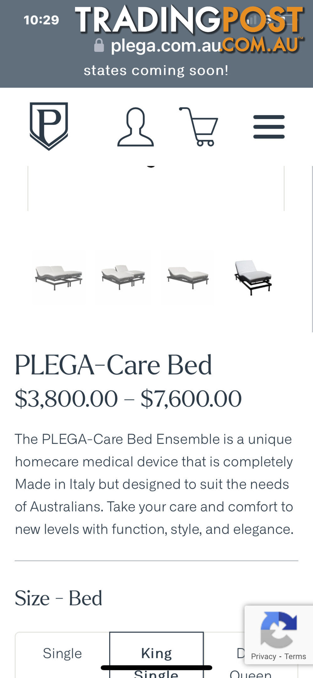 Plega bed