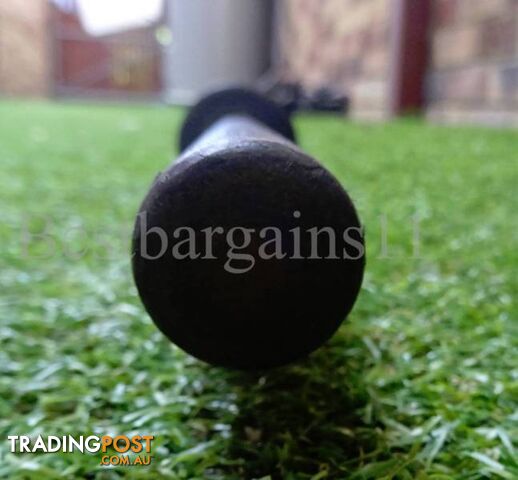 Standard weight bar 25mm 5', black suitable for home use or pump - photo 4 of 4