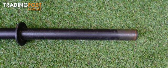 Standard weight bar 25mm 5', black suitable for home use or pump