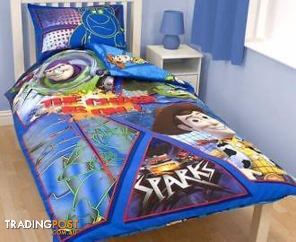 Thomas Single size Quilt cover set, duvet doona cover pillowcases - photo 3 of 4