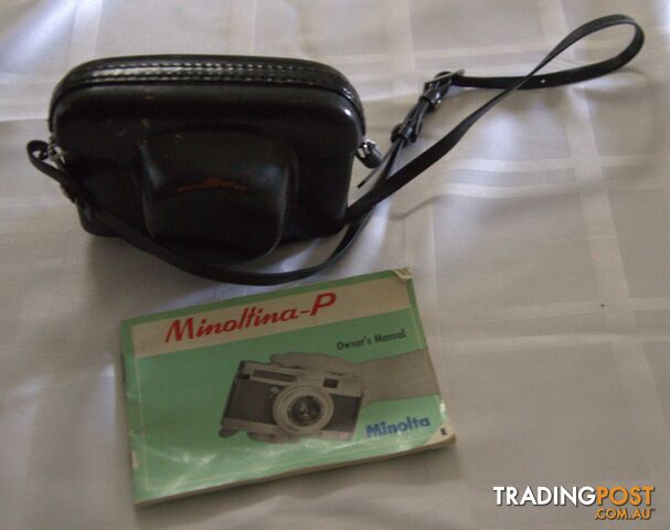 Vintage film camera Minoltina P