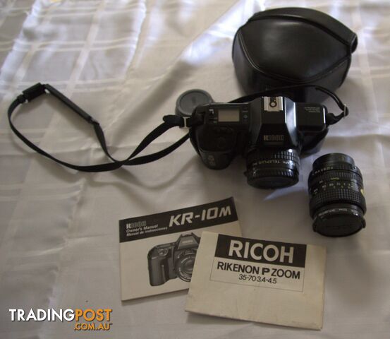 Ricoh KR-10M SLR 35mm film camera