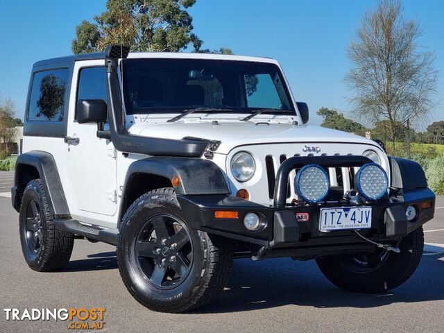 2013 JEEP WRANGLER SPORT (4x4) JK MY13 2D SOFTTOP