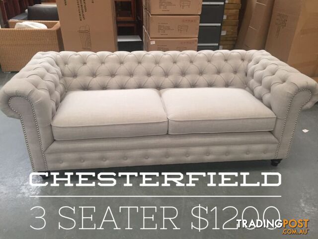 Chesterfield Style Sofas - 50% off RRP