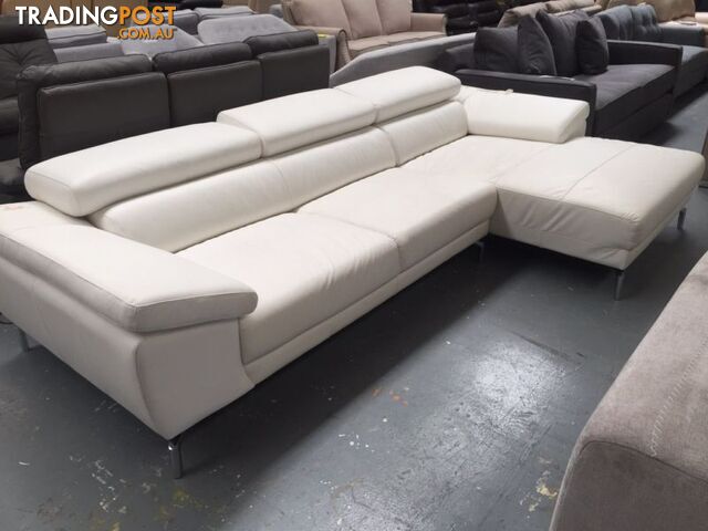 Leather Modular Lounge - 50% off RRP