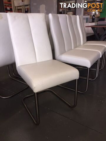 Full Leather Dining chairs - FACTORY 2nds