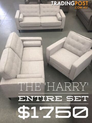 Retro Sofa Set - REDUCED NOW $1600