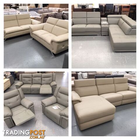 LEATHER SOFA OUTLET SALE