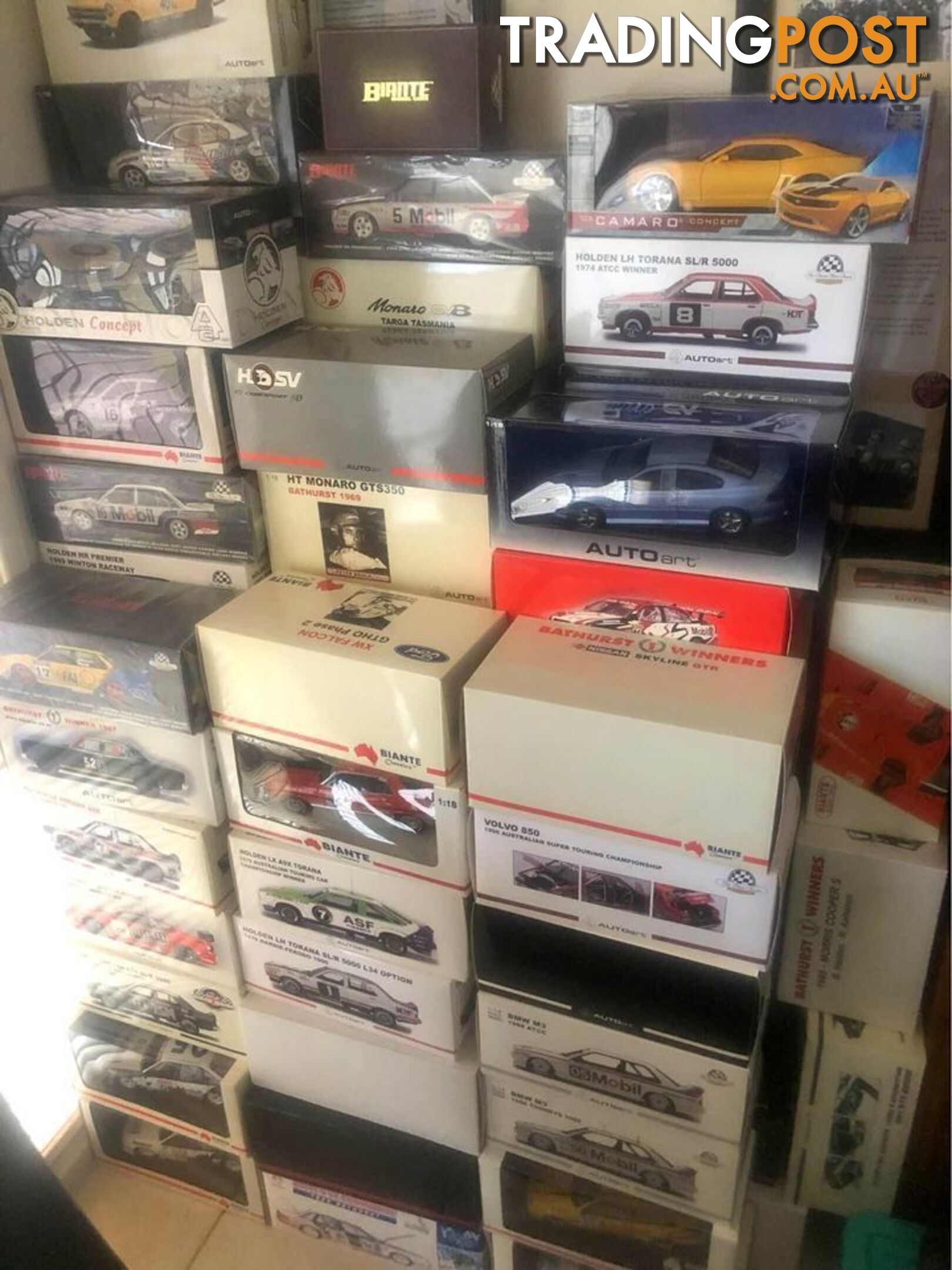 Biante model car collection - Peter Brock, Allan Moffat, Dick Johnson