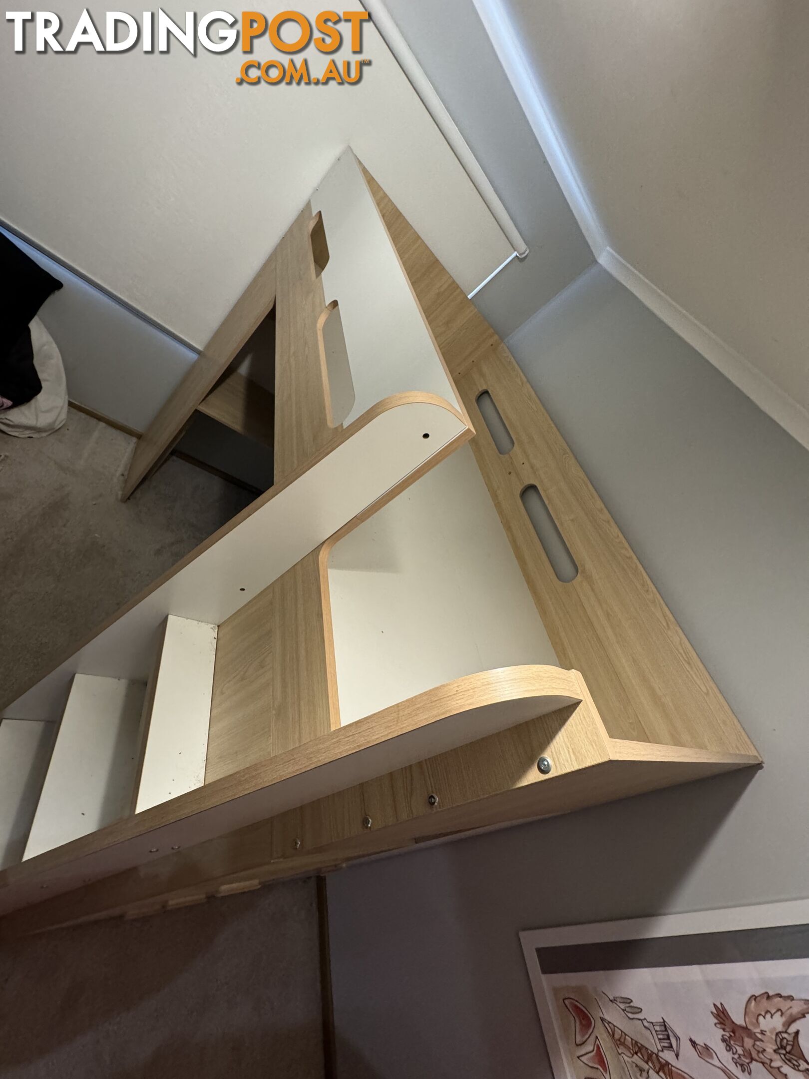 King single loft bed