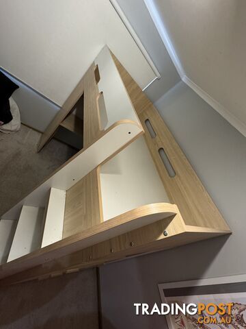 King single loft bed