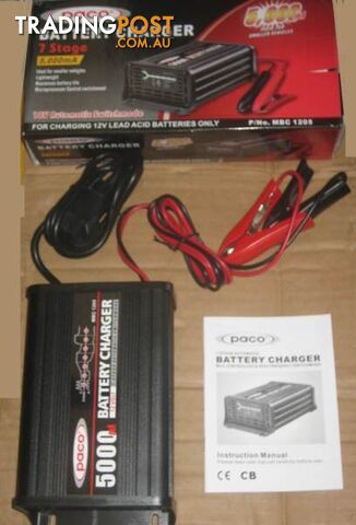 Smart 7-stage Battery charger, 12v 5A (Also got 10A)
