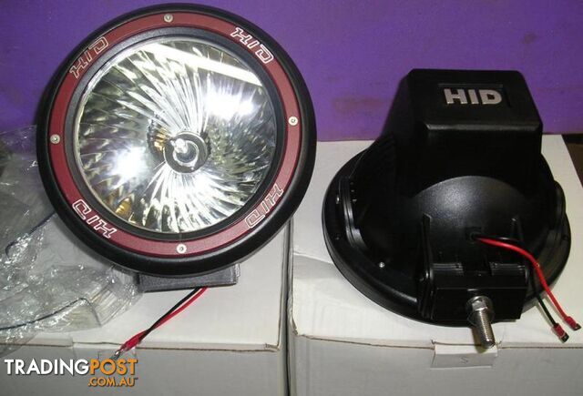 HID Lights 7", Spot or Flood beam, 12V, 55W, 1 pair - photo 3 of 6