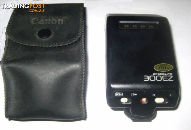 Canon Speedlite photo flash, model 300EZ