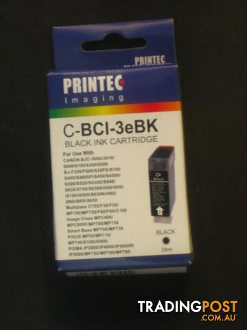 Ink Cartridge for Canon printer, BCI-3eBK
