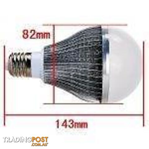 10w LED globe, 240v. Base: E27 or B22, Free postage - photo 3 of 3