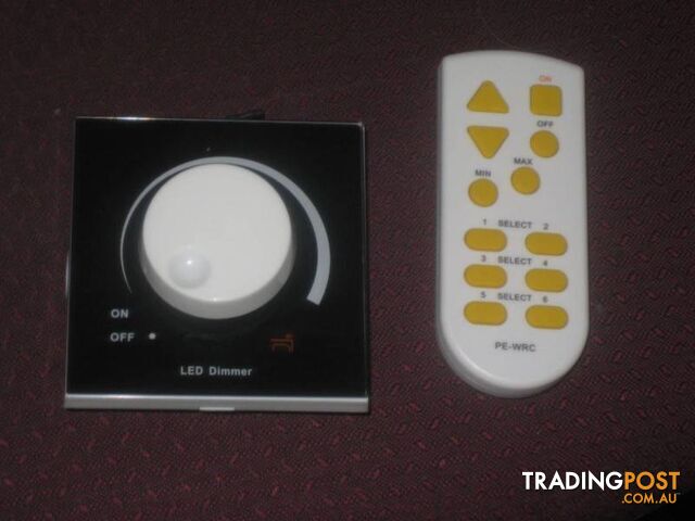 LED Dimmer with IR or RF remote control - photo 2 of 3