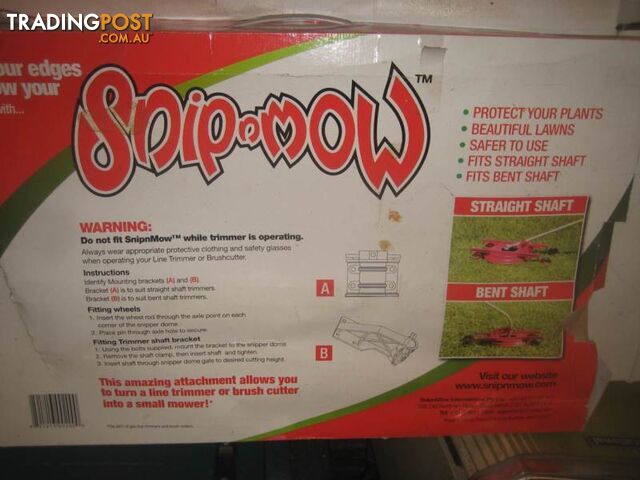 Snip n Mow, converts Line trimmer to lawnmower - photo 4 of 4