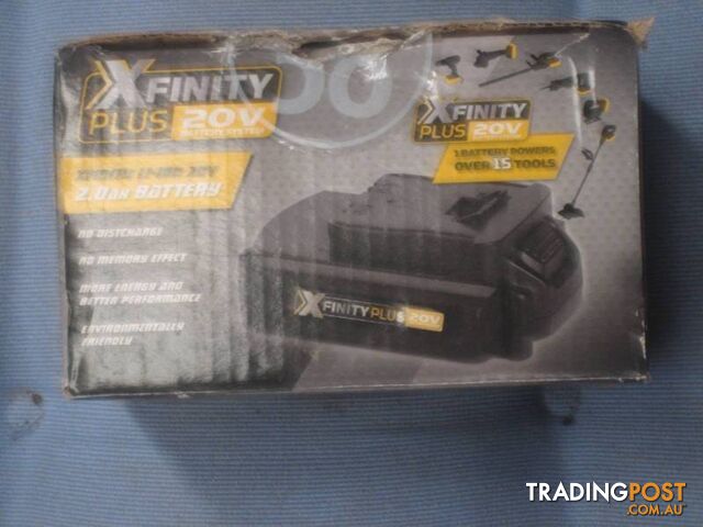 Xfinity 20v 2Ah re-chargeable Li-ion Battery for Aldi's range