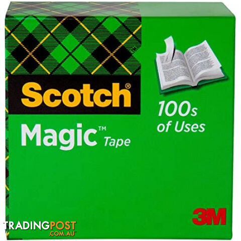 SCOTCH Magic Tape 19mm x 25M pack of six - Dynamic Supplies - SCOTCH Magic Tape 6 - 0.00kg