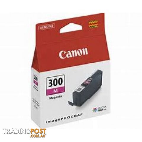 Canon PFI-300M Magenta Lucia Pigment Ink for PRO-300 - Canon - PFI-300 Magenta - 0.00kg