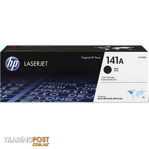 Hewlett-Packard W1410A Black Toner [#141A] for M110 M139 M140 - Hewlet Packard - HP W1410A Black - 0.94kg