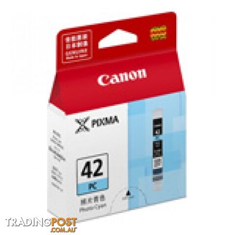Canon CLI-42PC Photo Cyan Ink Cartridge - Canon - CLI-42PC - 0.10kg