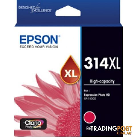 Epson C13T01M592 RED Ink 314XL High Capacity - Epson - Epson 314XL RED - 0.20kg