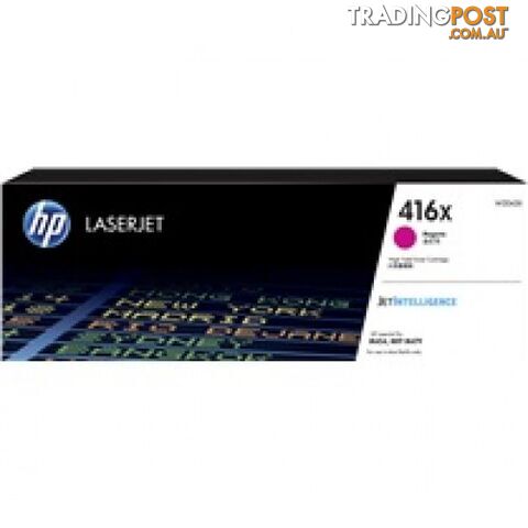 Hewlett-Packard W2043X High Yield Magenta Toner [#416X] - Hewlet Packard - HP W2043X MAGENTA - 0.94kg